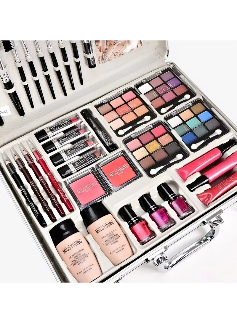 All-in-One Professional Makeup Kit Set Pink