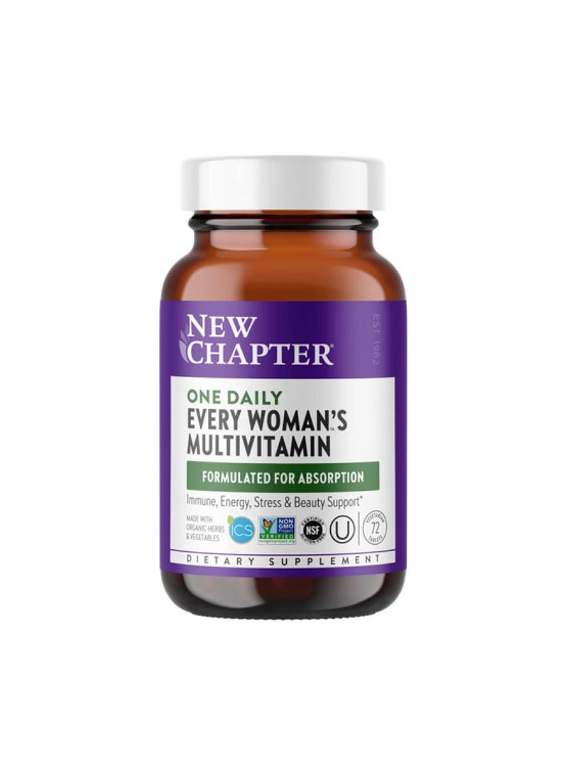 Every Woman’s One Daily Multivitamin – 72 Tablets