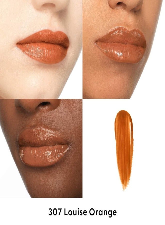 GUCCI Glow & Care Shine Lipstick 307 Louise Orange - orange 0.06 oz/ 1.8 mL