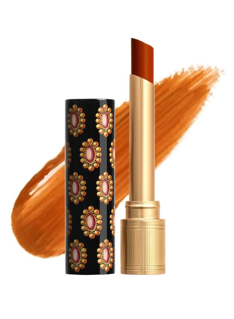 GUCCI Glow & Care Shine Lipstick 307 Louise Orange - orange 0.06 oz/ 1.8 mL
