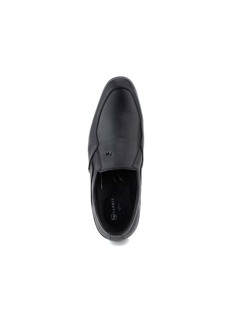 LARRIE Smart Formal Slip On Men Shoes - (Black)