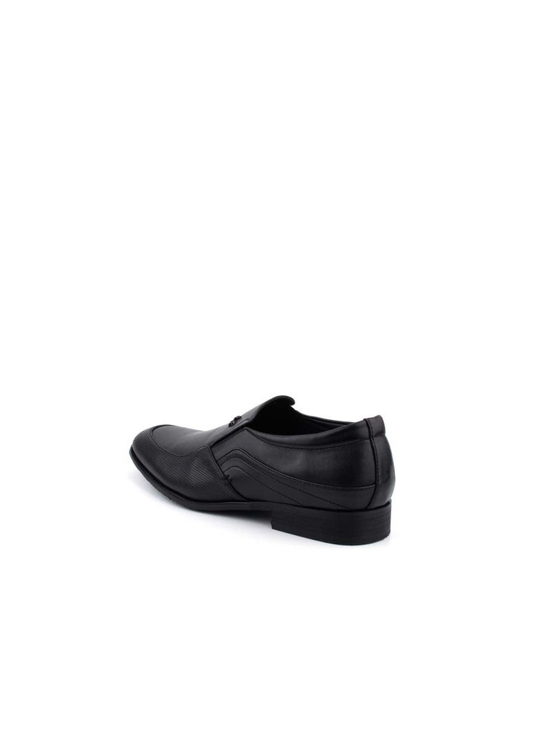 LARRIE Smart Formal Slip On Men Shoes - (Black)