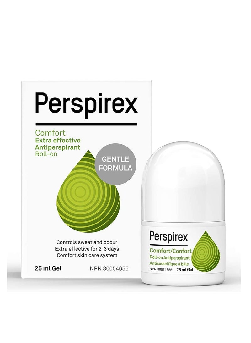 Perspirex Comfort Antiperspirant for Men and Women – Roll On Deodorant for Protection Against Sweat and Odour