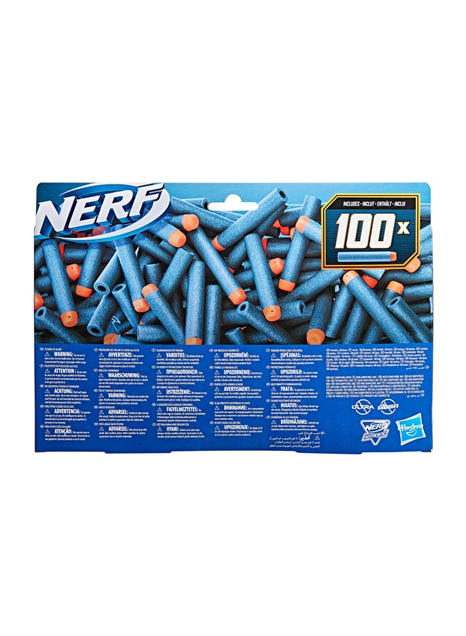 Elite 2.0 100-Dart Refill Pack For  Blasters That Use  Elite Darts, Includes 100  Elite Darts, Kids Outdoor Toys & Games