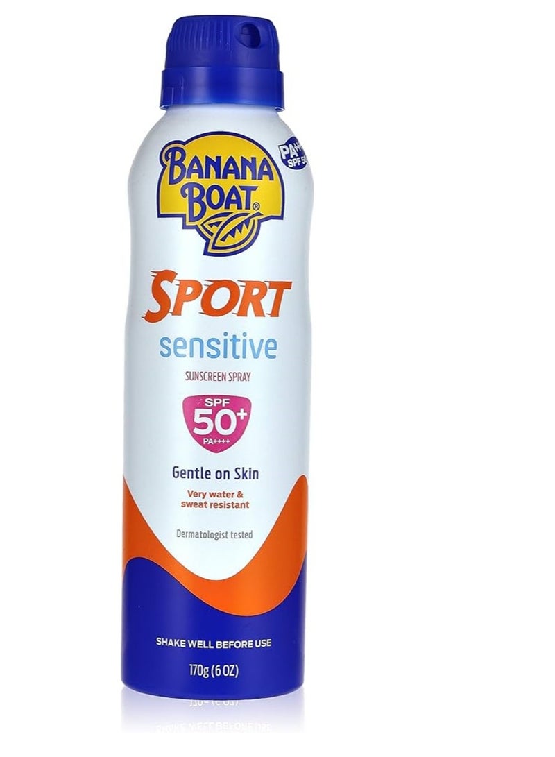 Sport Sensitive Sunscreen Spray SPF 50+ PA++++: Gentle Protection for Active Skin