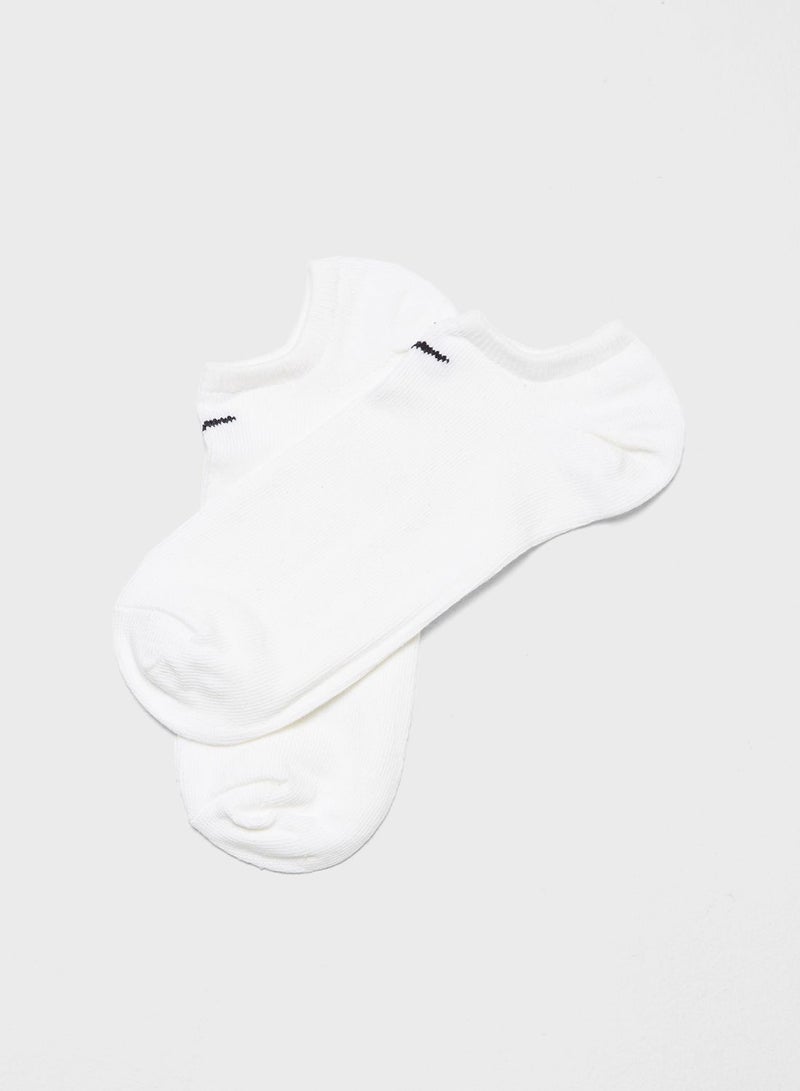 3 Pack Cushion No Show Socks