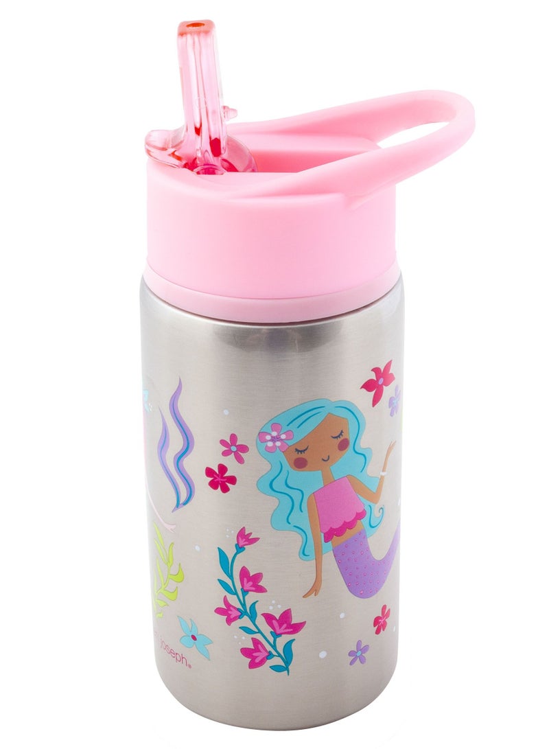 Stainless Steel Water Bottle - Mermaid