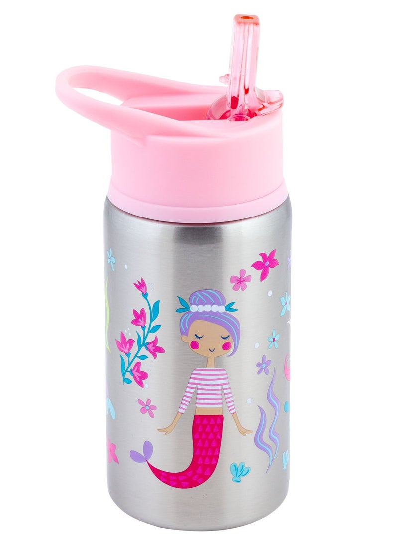 Stainless Steel Water Bottle - Mermaid