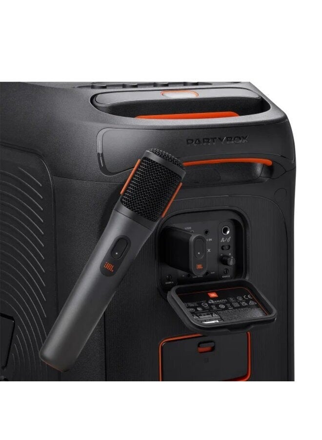 Partybox Wireless Mic Digital Wireless Microphones - JBLPBWIRELESSMIC Black