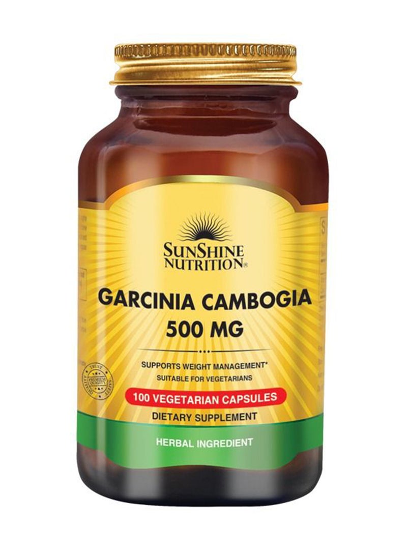Nutrition Garcinia Cambogia, 500 Mg 100 Capsules