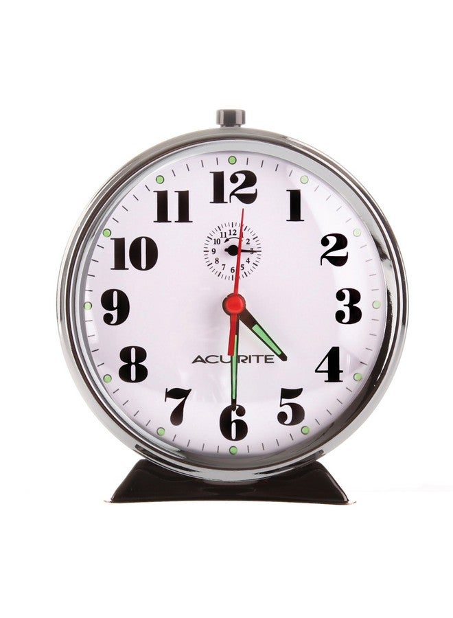 15607 Vintage Alarm Clock Black Nickel