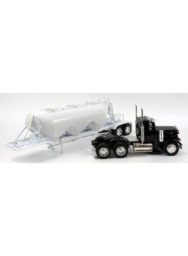 Newray Toys 1:32 Scale Peterbilt 379 With Pneumatic Trailer