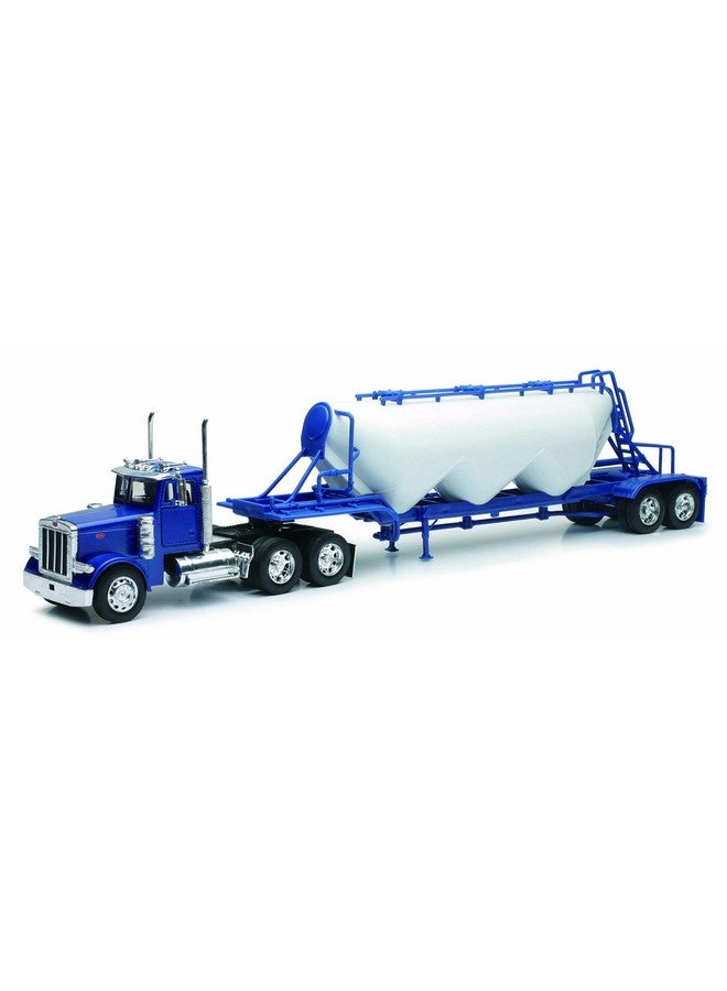 Newray Toys 1:32 Scale Peterbilt 379 With Pneumatic Trailer