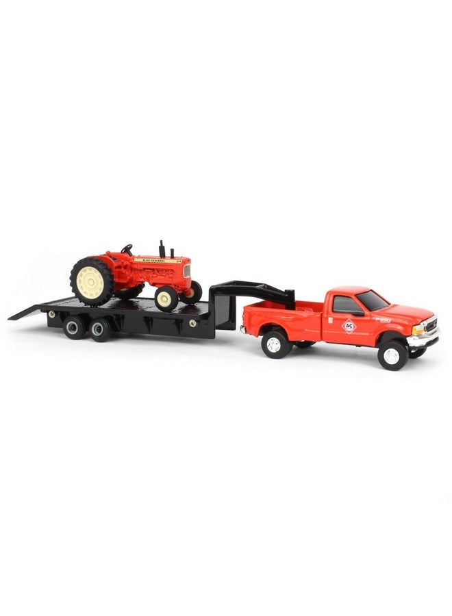 1/64 Allis Chalmers D19 W/Ford F350 & 5Th Wheel Trailer 16443