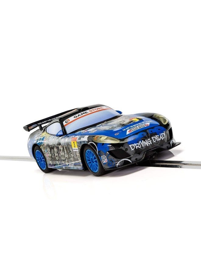 Team Gt Zombie 1:32 Slot Race Car C3959 Black & Blue