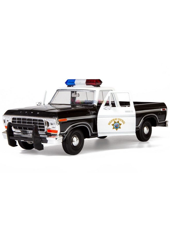 All Star Toys Exclusive 1979 Ford F150 California Highway Patrol Chp Police Pickup Truck 1:24 Diecast Law Enforcement Model Car 76987