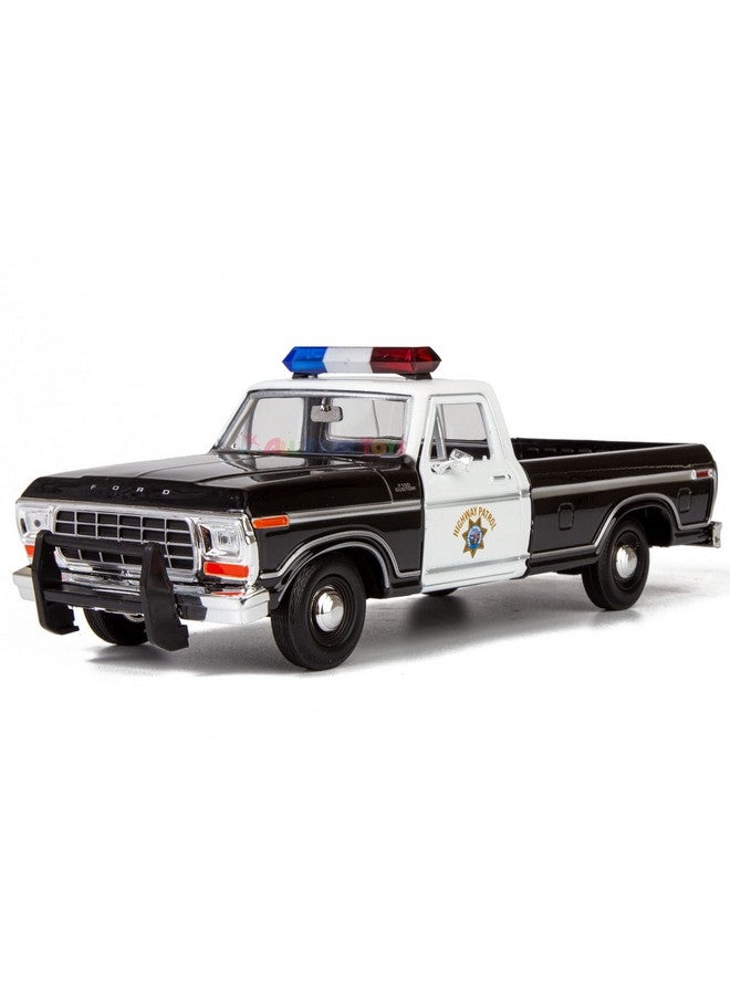 All Star Toys Exclusive 1979 Ford F150 California Highway Patrol Chp Police Pickup Truck 1:24 Diecast Law Enforcement Model Car 76987