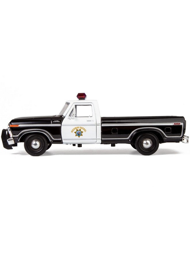 All Star Toys Exclusive 1979 Ford F150 California Highway Patrol Chp Police Pickup Truck 1:24 Diecast Law Enforcement Model Car 76987