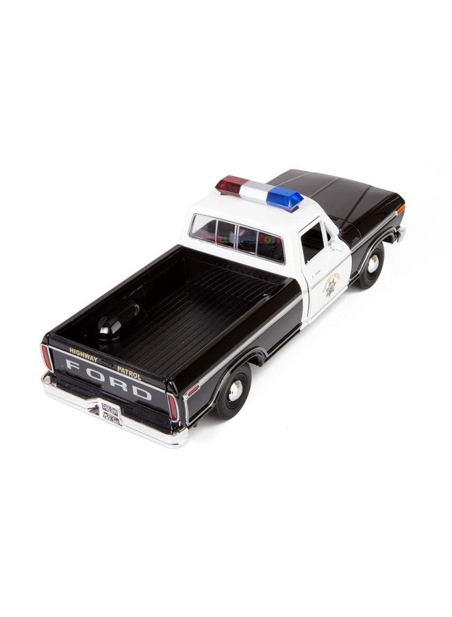 All Star Toys Exclusive 1979 Ford F150 California Highway Patrol Chp Police Pickup Truck 1:24 Diecast Law Enforcement Model Car 76987