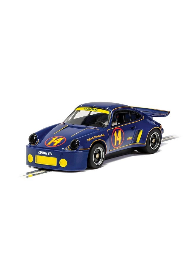 Porsche 911 3.0 Rsr Good Year Al Holbert 1:32 Slot Race Car C4241Blue & Yellow