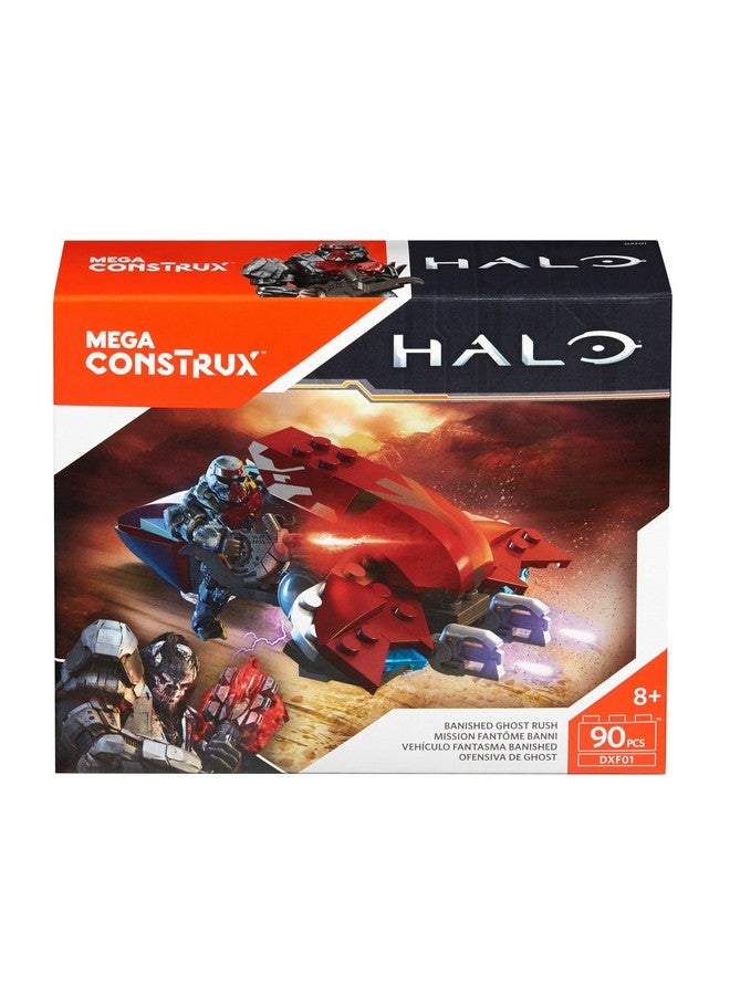 Mega Construx Halo Banished Ghost Rush Building Set