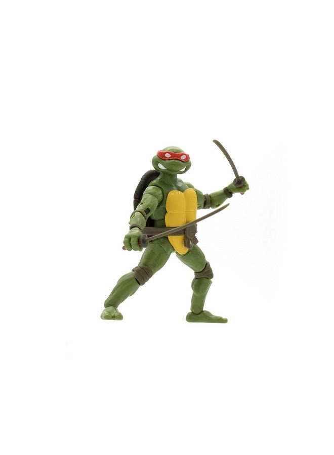 Teenage Mutant Ninja Turtles Bst Axn Foot Soldiers And Michelangelo + Leonardo Comic Inspired Combo 4Pack Diamond Px 40Th Anniversary Exclusive (Batmntmrg4Pk02)