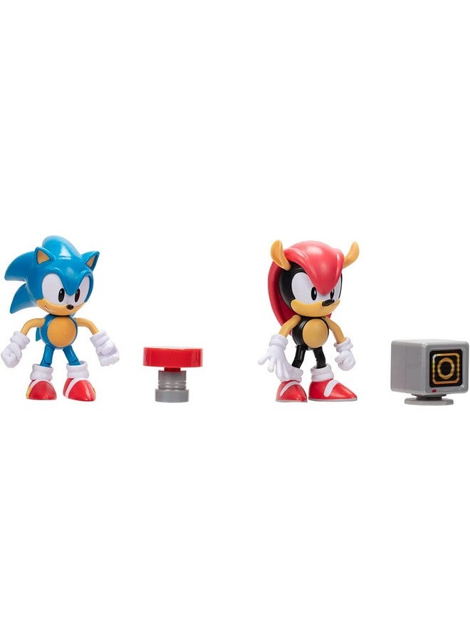 4 Action Figure 2 Pack Classic Sonic & Classic Mighty