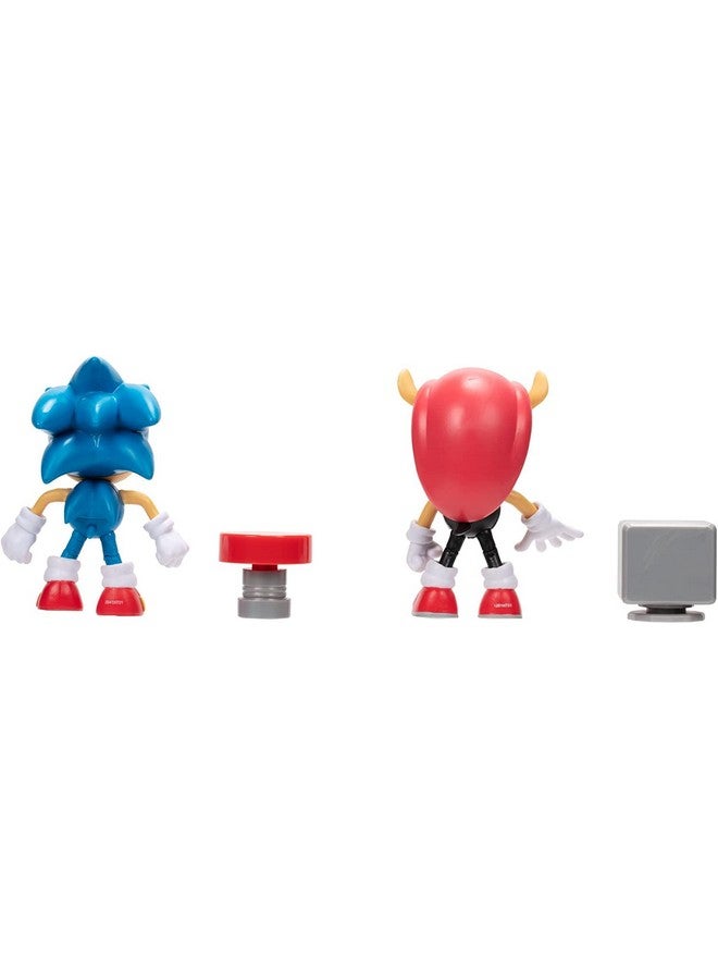 4 Action Figure 2 Pack Classic Sonic & Classic Mighty