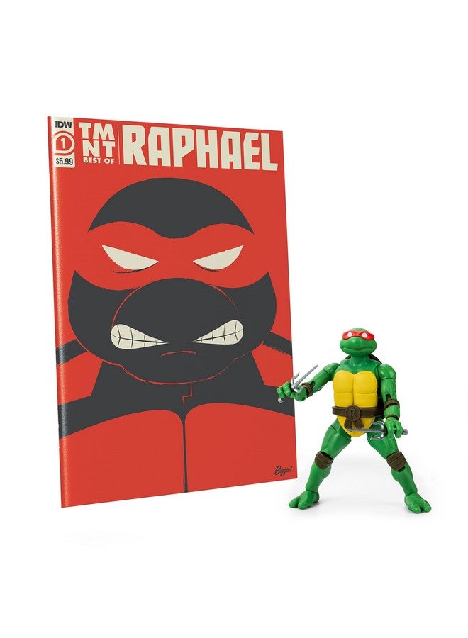 Teenage Mutant Ninja Turtles Best Of Raphael 100Page Comic Book & Raphael Bst Axn 5Inch Action Figure Set