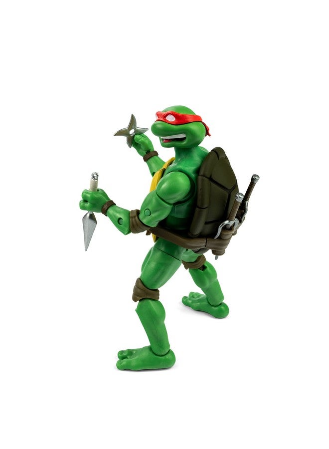 Teenage Mutant Ninja Turtles Best Of Raphael 100Page Comic Book & Raphael Bst Axn 5Inch Action Figure Set