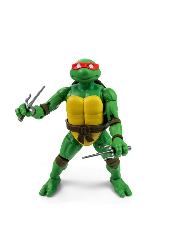 Teenage Mutant Ninja Turtles Best Of Raphael 100Page Comic Book & Raphael Bst Axn 5Inch Action Figure Set