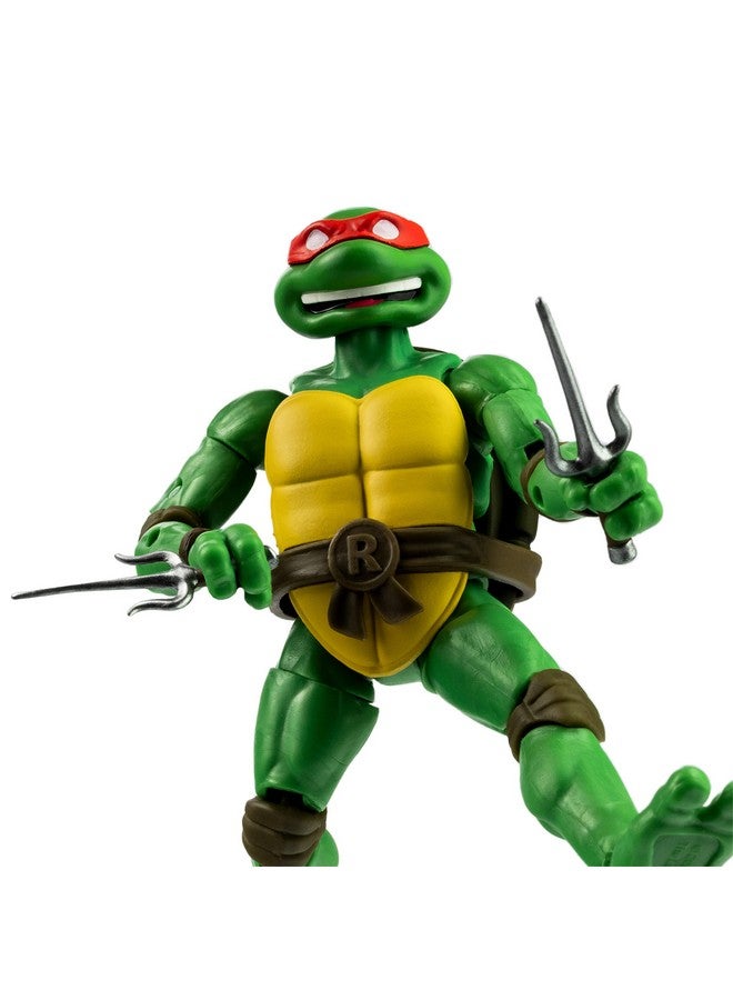 Teenage Mutant Ninja Turtles Best Of Raphael 100Page Comic Book & Raphael Bst Axn 5Inch Action Figure Set