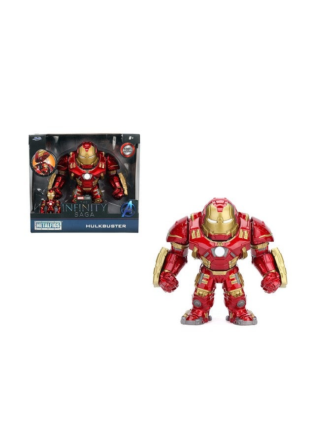 Marvel 6 Hulkbuster & 2 Iron Man Diecast Collectible Toy Figure Red33431