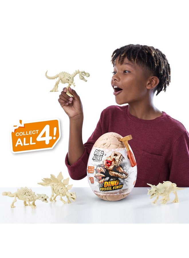 Dino Fossil Find Ankylosaurus By Zuru Excavate Dinosaur Fossils Digging Kit Collectible Toy With Slime Multicolor (7156E)
