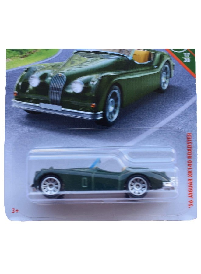 '56 Jaguar Xk140 Roadster 17/20 Dark Green