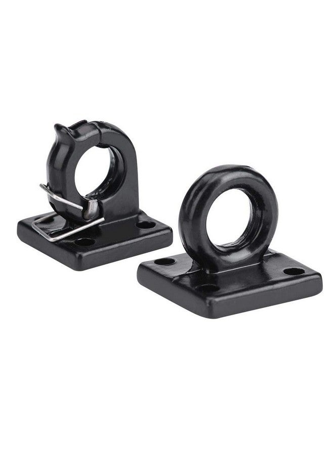 Rc Car Trailer Buckle 2 Pcs Simulation Trailer Tow Lock Shackle Bracket Set For Axial Scx10 Cc01 D90 D110 Tf2 Rc Car