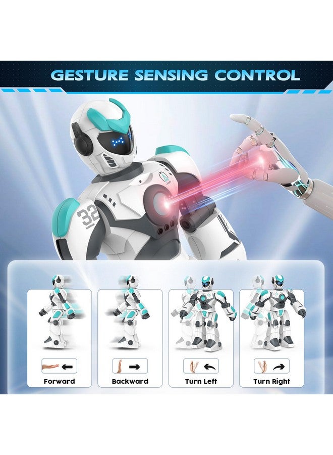 Remote Control Robot For Kids Extra Large 15.4 Programmable Rc Robot Toy With Sing Dance Gesture Sensing & Voice Control Smart Robot Rechargeable Robot For Toddler Boys Girls 3 4 5 6 8+