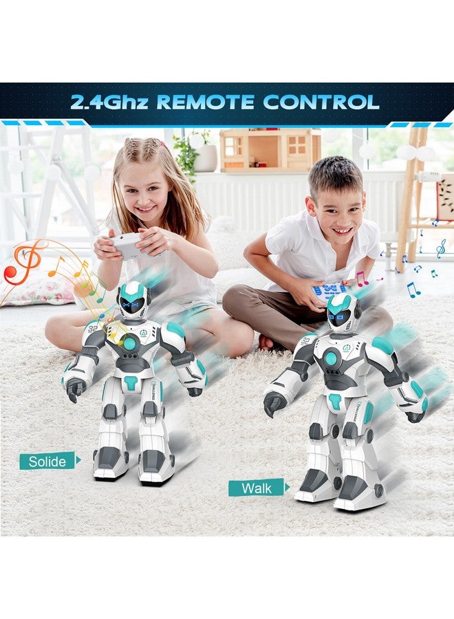 Remote Control Robot For Kids Extra Large 15.4 Programmable Rc Robot Toy With Sing Dance Gesture Sensing & Voice Control Smart Robot Rechargeable Robot For Toddler Boys Girls 3 4 5 6 8+