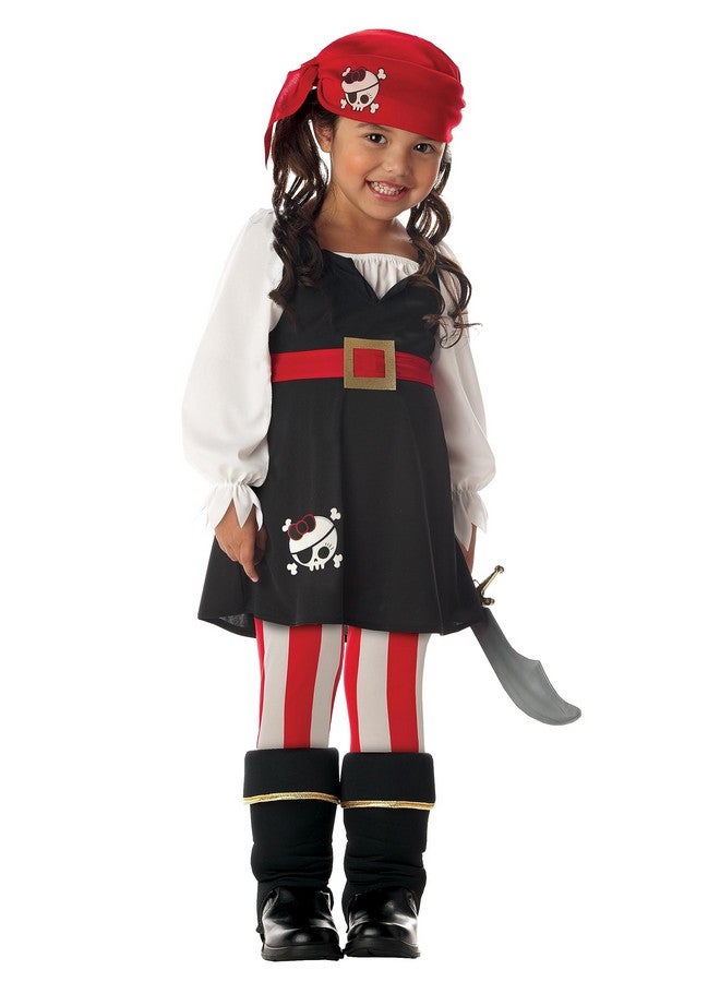 Toddler Girls Pirate Costume Medium (34)