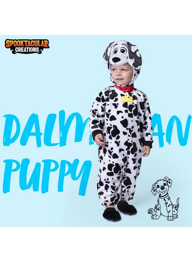 Baby Unisex Dalmatian Puppy Costume Dog Costume For Toddler Kids Girls Infant Halloween Trick Or Treat Party School Event Party (3T (34 Yrs))