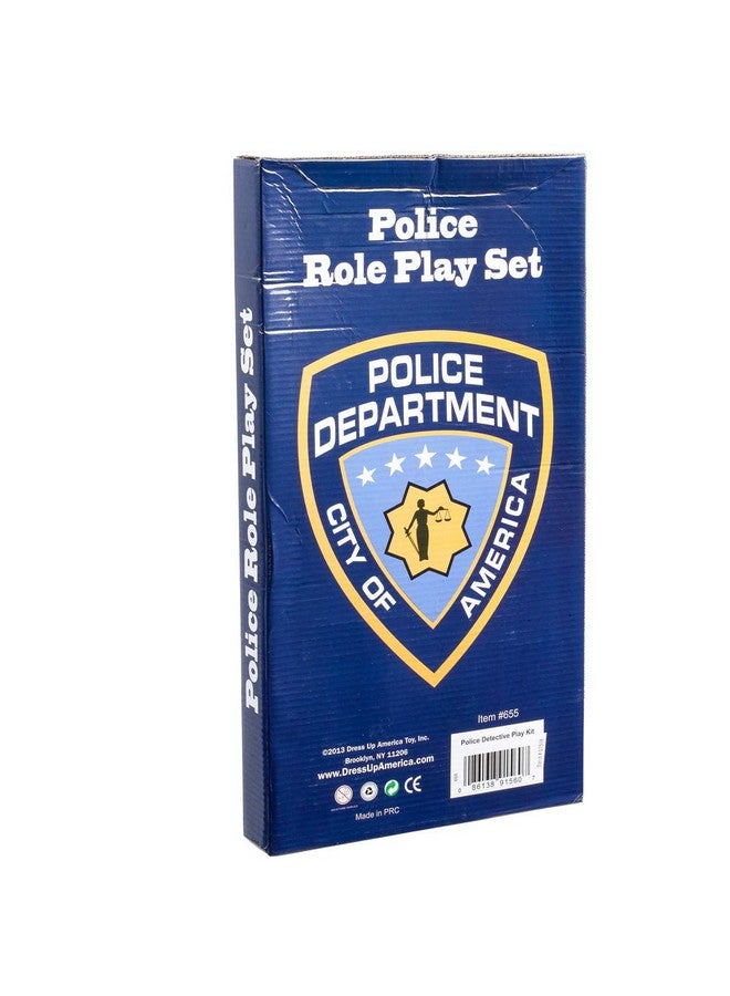 Police Toys Set For Kids Police Accessories For Boys And Girls Police Officer Deputy Role Play Kit