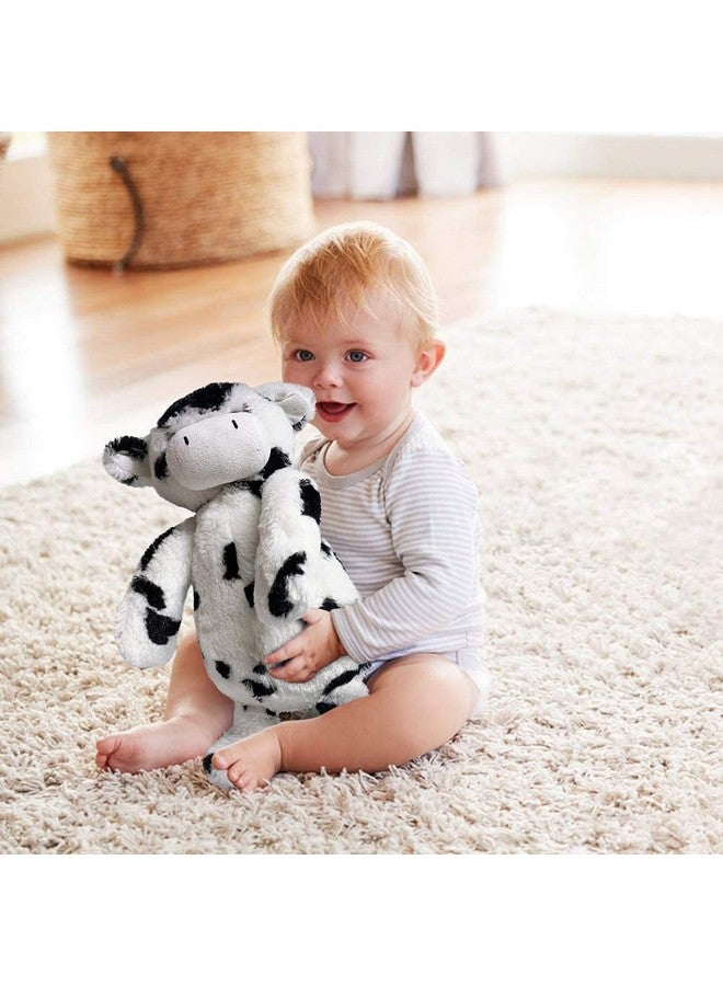 Cow Stuffed Animals 16 Inch Tubbie Wubbie Soft Plush Cow For Babies Farm Animal Toy Birthday For Boys Girls White And Black Kids Room Decoration