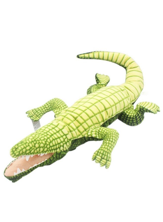 Realistic Soft Plush Animals Stuffed Toys Crocodile For Kids' Pillow And Gifts43.3 Inches Or 110Cm1Pc