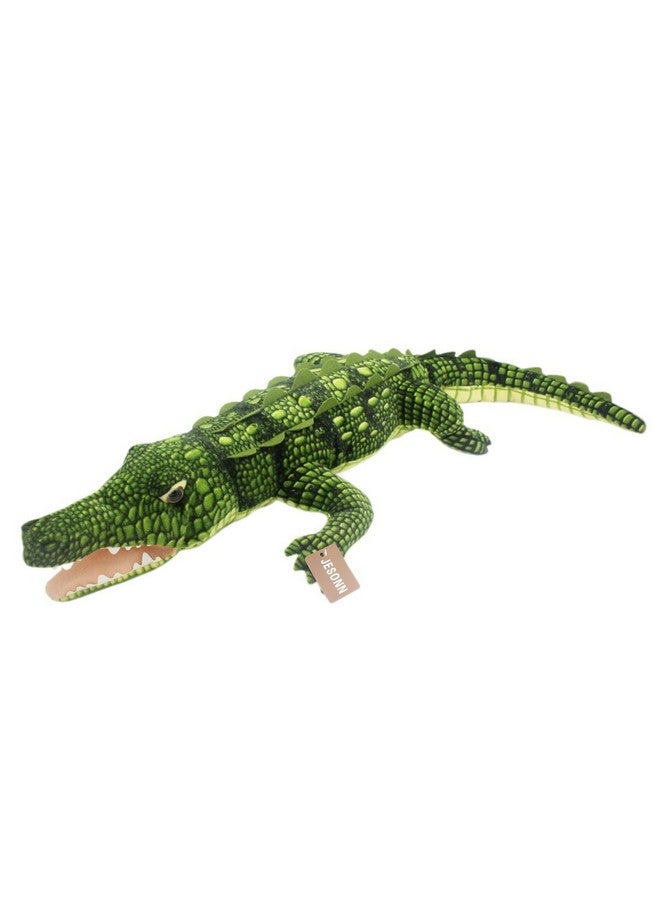 Realistic Soft Plush Animals Stuffed Toys Crocodile For Kids' Pillow And Gifts43.3 Inches Or 110Cm1Pc