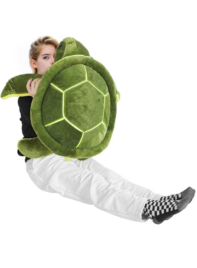 Soft Plush Sea Turtle Stuffed Animals Plush Pillow Toys Giant Stuffed Turtle Tortoise Plush Toys Doll Birthday Graduation Nurse'S Teacher'S Day'S Gifts For Girls Boys Girlfriend(20 Inches)