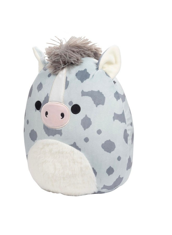 10 Grady The Horse Plush Official Kellytoy Collectible Soft & Squishy Grey Appaloosa Horse Stuffed Animal Toy Add To Your Squad Gift For Kids Girls & Boys 10 Inch