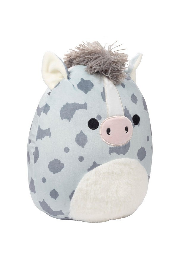 10 Grady The Horse Plush Official Kellytoy Collectible Soft & Squishy Grey Appaloosa Horse Stuffed Animal Toy Add To Your Squad Gift For Kids Girls & Boys 10 Inch