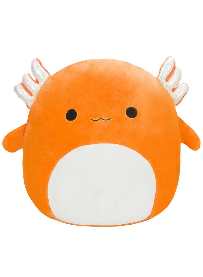 Original 12Inch Nico Orange Axolotl Mediumsized Ultrasoft Official Jazwares Plush