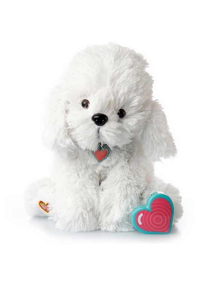 Furbaby'S Recordable Stuffed Animals 20 Sec Heart Voice Recorder For Ultrasounds And Sweet Messages Playback Bichon