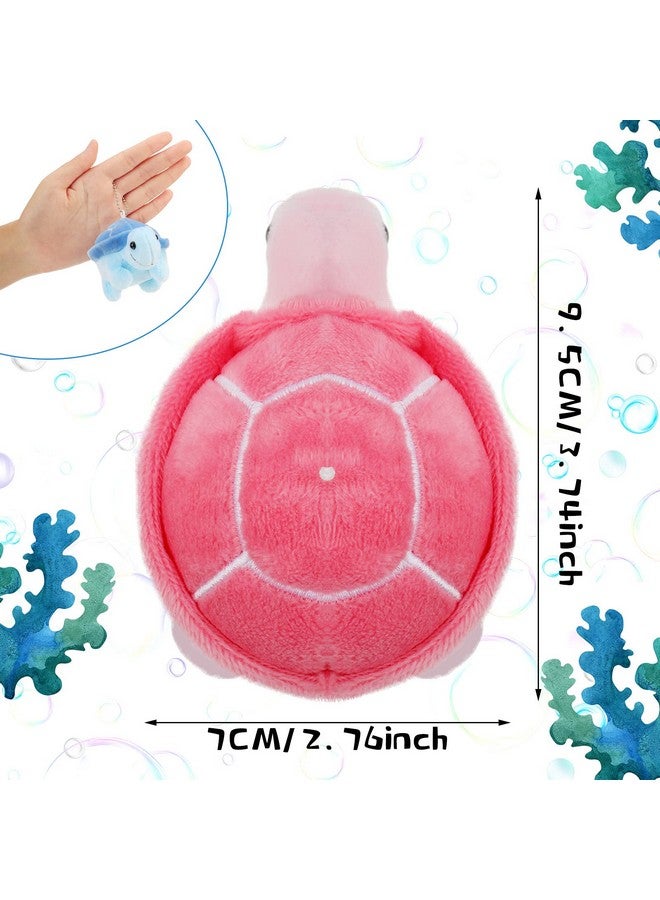 12 Pieces Christian Charity Donation Supplies Mini Turtle Stuffed Toy Soft Turtle Animal Plush Toys Turtle Cute Stuffed Animal For Adults Birthday Party Decorations(Simple Style)